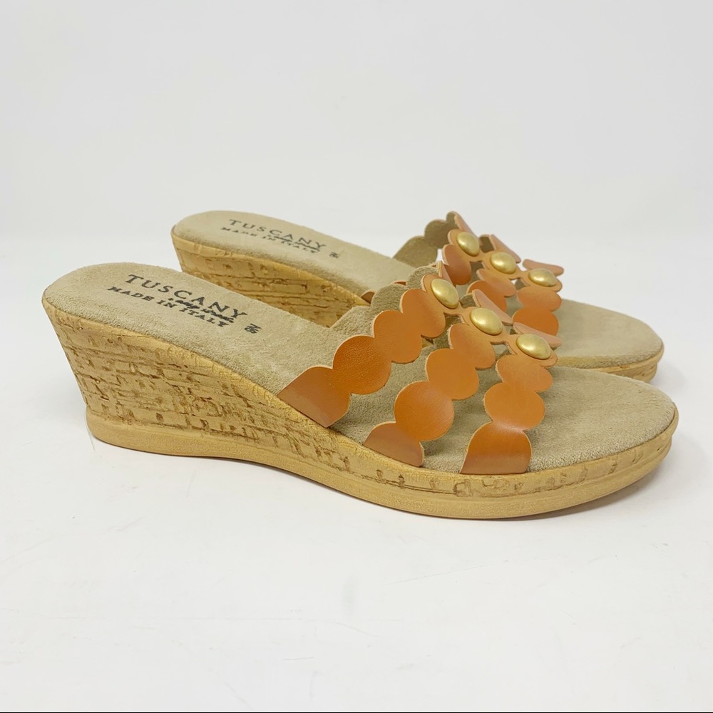 Tuscany By Easy Street Women’s Torina Wedge Sz 9N